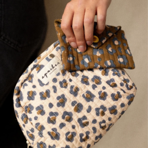 Enveloppe Rava Léopard Macadamia dimensions compacte