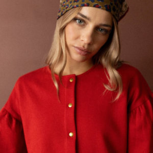 foulard léopard fire en bandeau cheveux