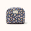 Petite trousse coton Léopard Météorite Apaches Collections pochette compacte