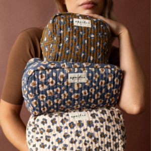 Small trousse Gaya Léopard Météorite avec petits objets