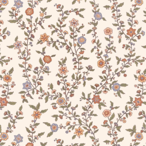 Détail du motif du headband et de la tenue de la poupée Émilie Cuties