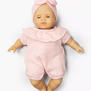 Poupée minikane 36 cm Émilie barboteuse fraise
